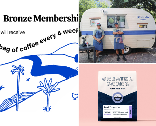 She’s a coffee freak ☕️ cover photo collage