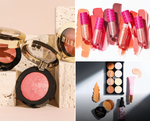 best affordable makeup products 🌟 cover photo collage