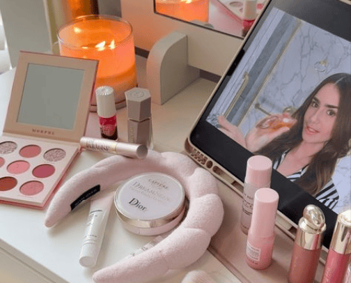 Ultimate It Girl Makeup with Dupes cover photo collage