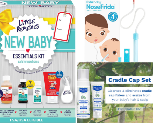 Baby Shower Gift List cover photo collage