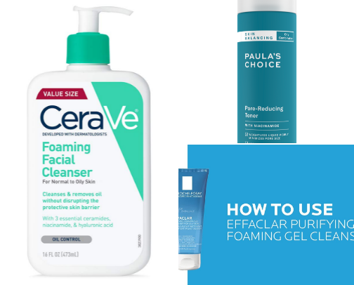 ✨ Best Skincare Products for Oily & Acne-Prone Skin cover photo collage