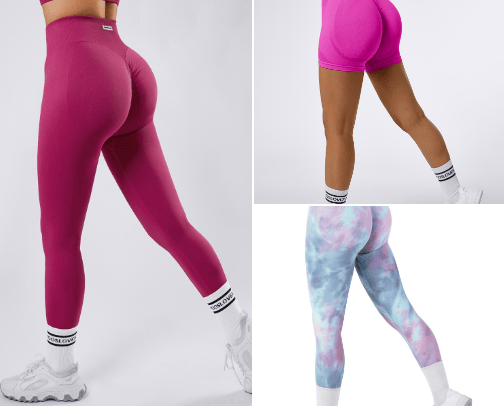 All kinds of gym fits on a budget cover photo collage