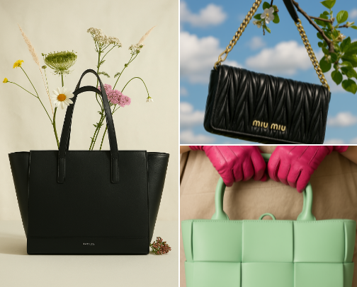 Trend Alert: Bags cover photo collage