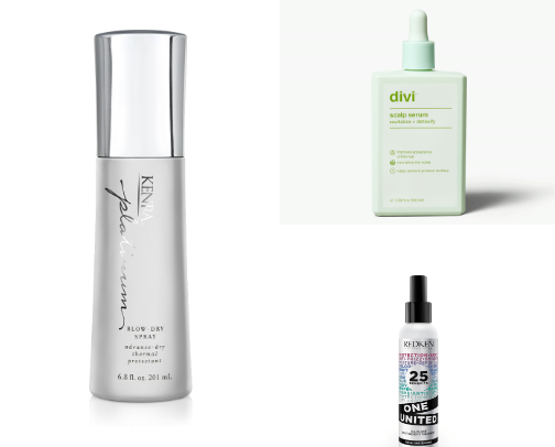 Daily hair products cover photo collage