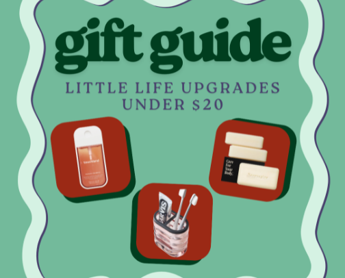 Gift Guide: Little Life Upgrades Under $20 - Luxurious Stocking Stuffers cover photo collage