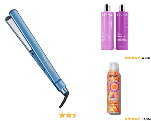 Hair recommendations cover photo collage