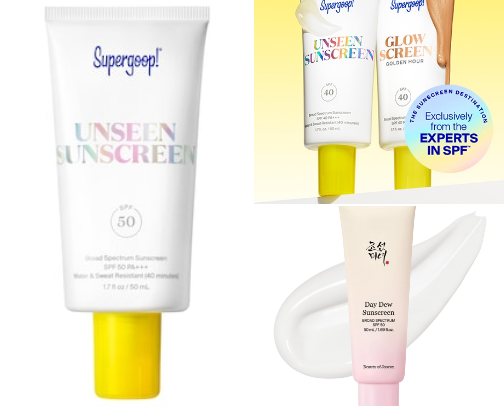 My ever go for sunscreen essentials cover photo collage