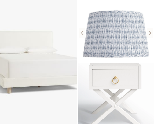 Preppy Coastal Apartment Finds cover photo collage