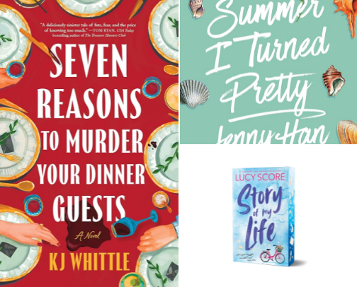 Books I've LOVED in 2025 cover photo collage