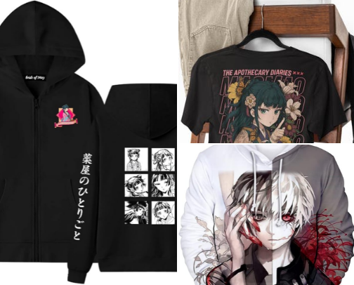 For anime fans✨ cover photo collage