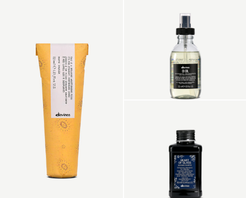 Hair products cover photo collage