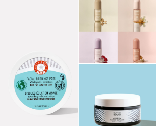 My favorite beauty recs cover photo collage