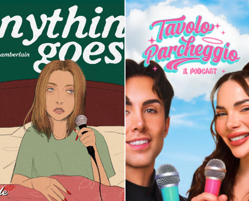 Favorite Podcasts cover photo collage