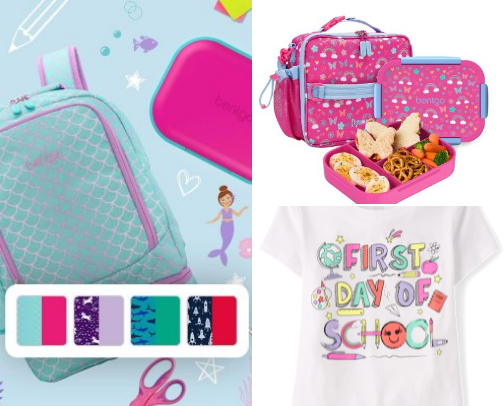 Back to School for 3-5 year old girls cover photo collage