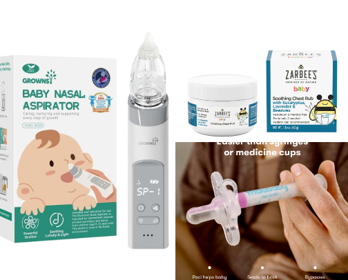 SICK SEASON ESSENTIALS - Babies/Toddlers cover photo collage