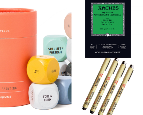 Valentines Gifts for the Artistic Partner ✎ᝰ. cover photo collage