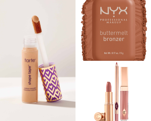 What is in my make-up bag👝💄 cover photo collage