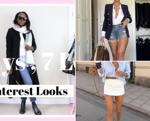 Winter & Summer Fashion Inspiration – Pinned Looks from Pinterest ❄️☀️ cover photo collage
