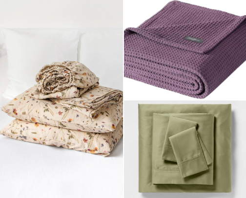 Natural Bedding Favorites cover photo collage