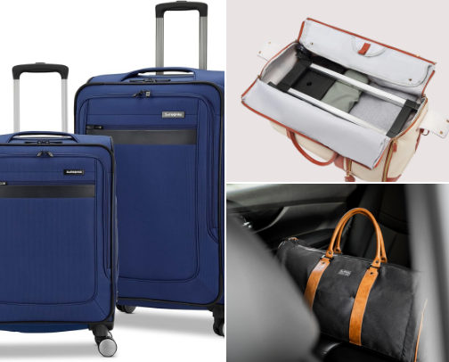 Luggage cover photo collage