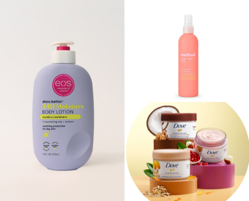 Bodycare🧴 cover photo collage