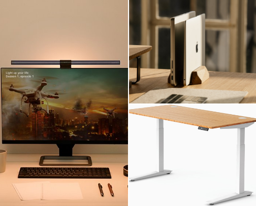 My Minimalist Desk Setup: 17 Essentials for a Zero-Clutter & High-Focus Workspace cover photo collage