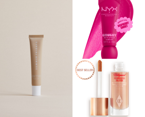 My favorite beauty recs cover photo collage