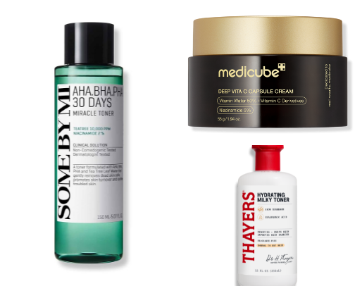 Skincare for Glass Skin (Products I’ve Repurchased) cover photo collage