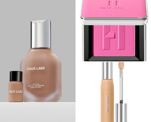 Haus labs cover photo collage