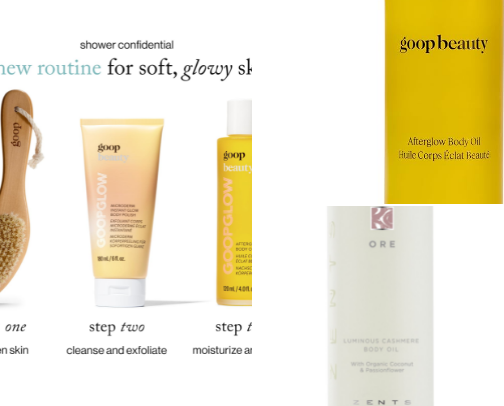 The "Body Like Silk" Edit: High-End Skincare for an Instant Glow Up cover photo collage
