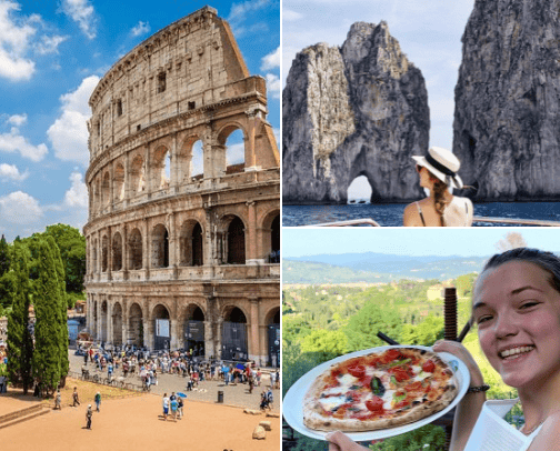 The best of Italy: Tuscany, Amalfi Coast, Rome, Venice, Lake Como + more cover photo collage