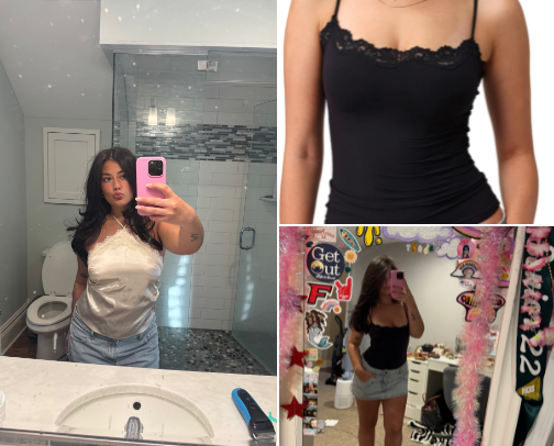 Going out tops🍸 cover photo collage
