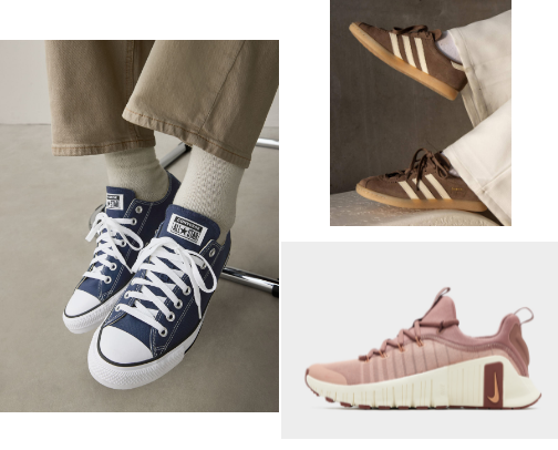 𝘓𝘰𝘰𝘬 𝘛𝘩𝘦 𝘗𝘢𝘳𝘵:         
Top Trending Sneakers, NZ cover photo collage