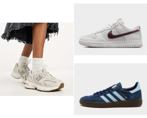 𝘓𝘰𝘰𝘬 𝘛𝘩𝘦 𝘗𝘢𝘳𝘵:         
Top Trending Sneakers, NZ cover photo collage