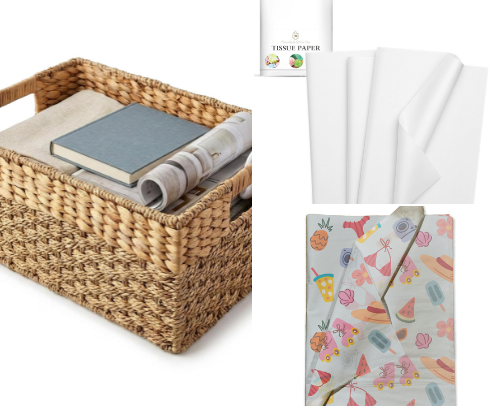 Boo basket ideas cover photo collage