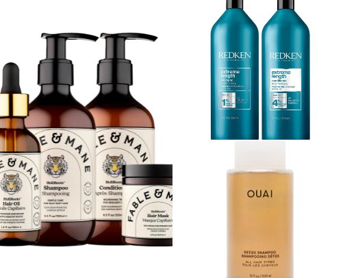 Favorite Hair Care Products cover photo collage