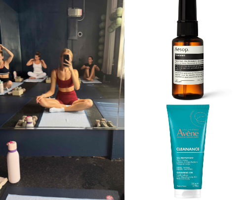 Hot Pilates Necessities cover photo collage