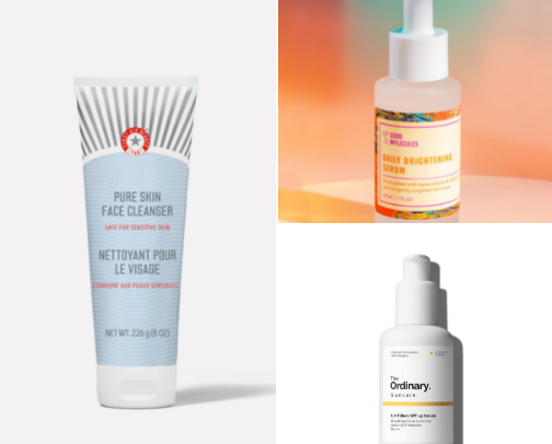 My Current Favorite Skin Care Routine Products! cover photo collage