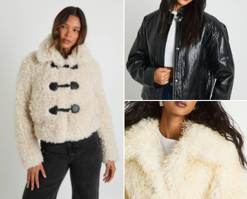 must-have winter jackets UNDER $50 ❄️ cover photo collage