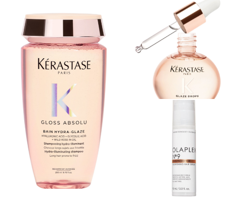 THE ART OF GLOSSY HAIR | silky smooth & healty hair cover photo collage