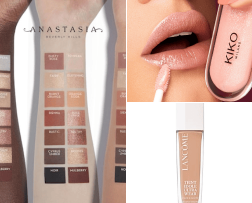 Makeup cover photo collage