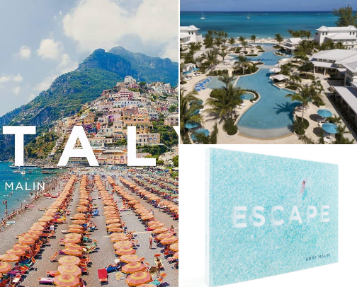 Read Online - Gray Malin: Italy Inspired Coastal Photography and Travel Coffee Table Picks cover photo collage