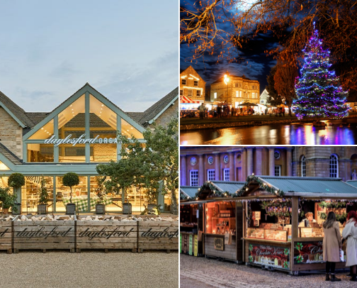 Christmas in the Cotswolds cover photo collage