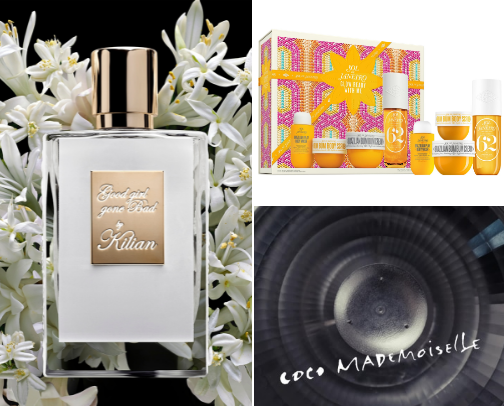 Signature scents cover photo collage