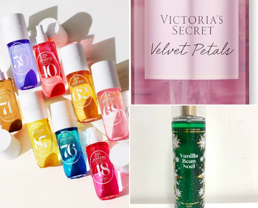 My fav perfume cover photo collage