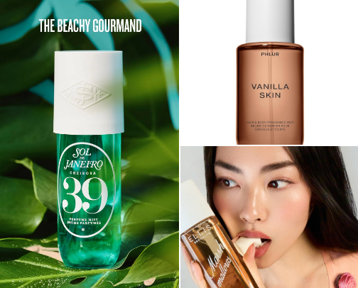 My 10 favorites in coconut, marshmallows and vanilla fragrances for girls cover photo collage