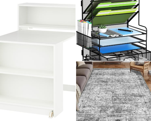 Household items cover photo collage