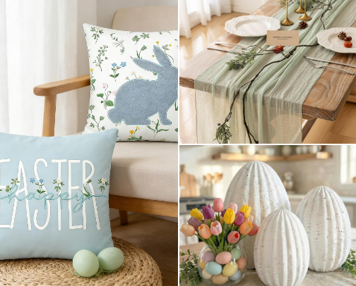 Easter Finds Worth Clicking cover photo collage