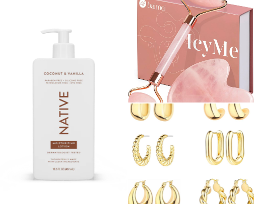 it girl essentials 💅🏼🥥 cover photo collage
