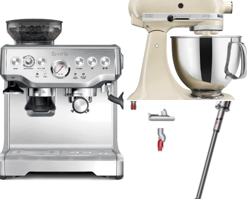Home Appliance Favorites for Easy Living cover photo collage